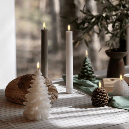 LED Candle Set | Scandinavian Design with Realistic 3D Flame 2