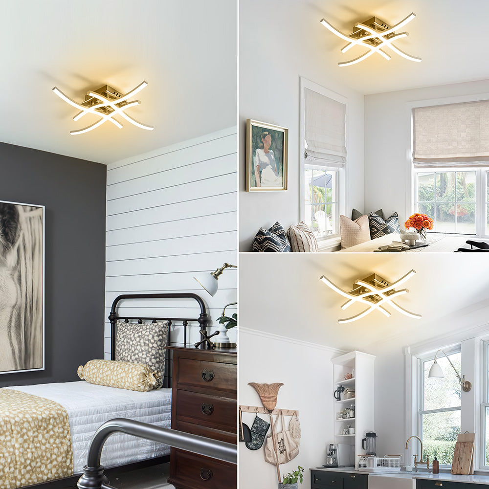LED Ceiling Light | Modern Aluminum Flush Mount Fixture 7
