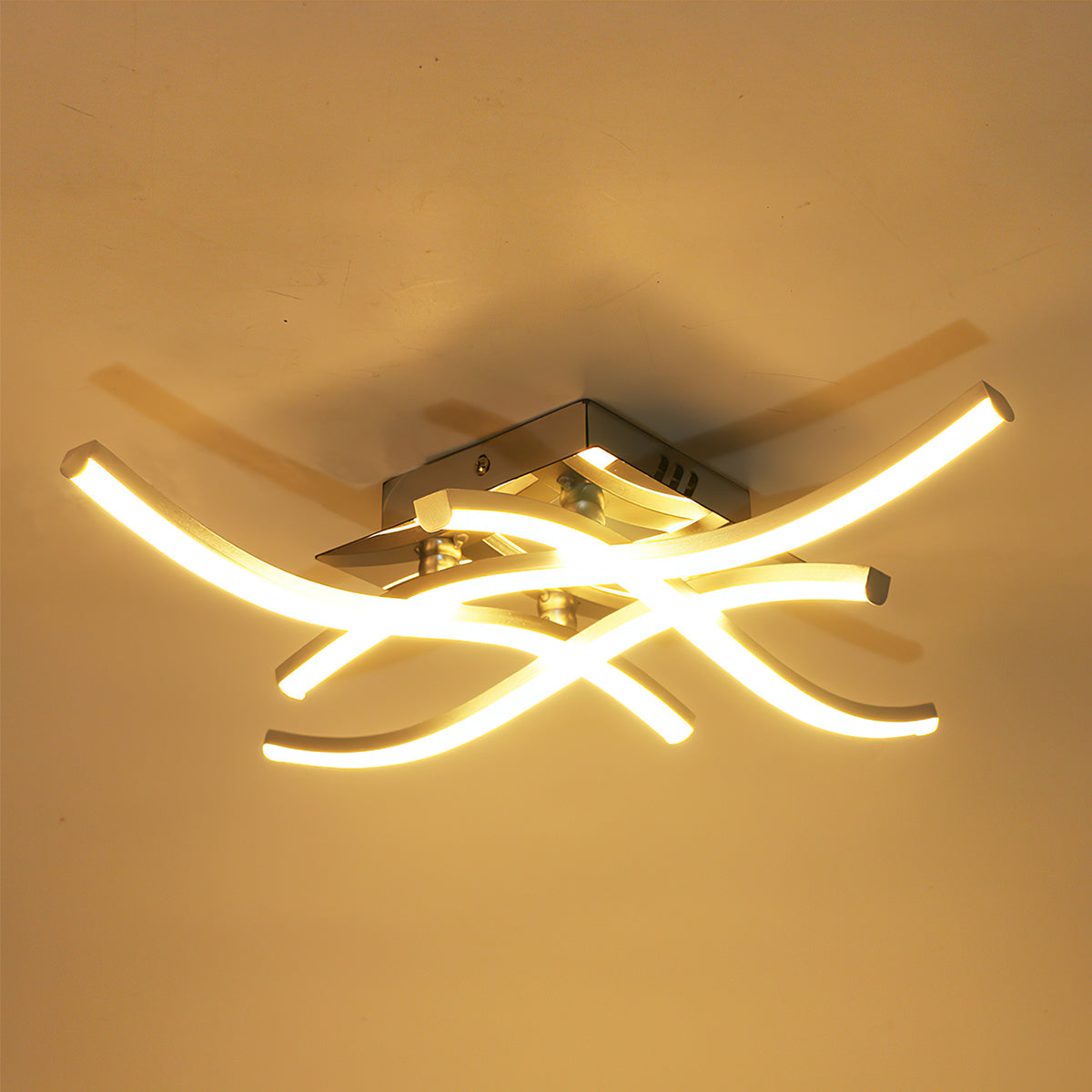 LED Ceiling Light | Modern Aluminum Flush Mount Fixture 8