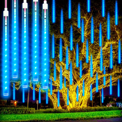 LED Water Drop Lights | Enchanting Outdoor Meteor Shower Effect 8