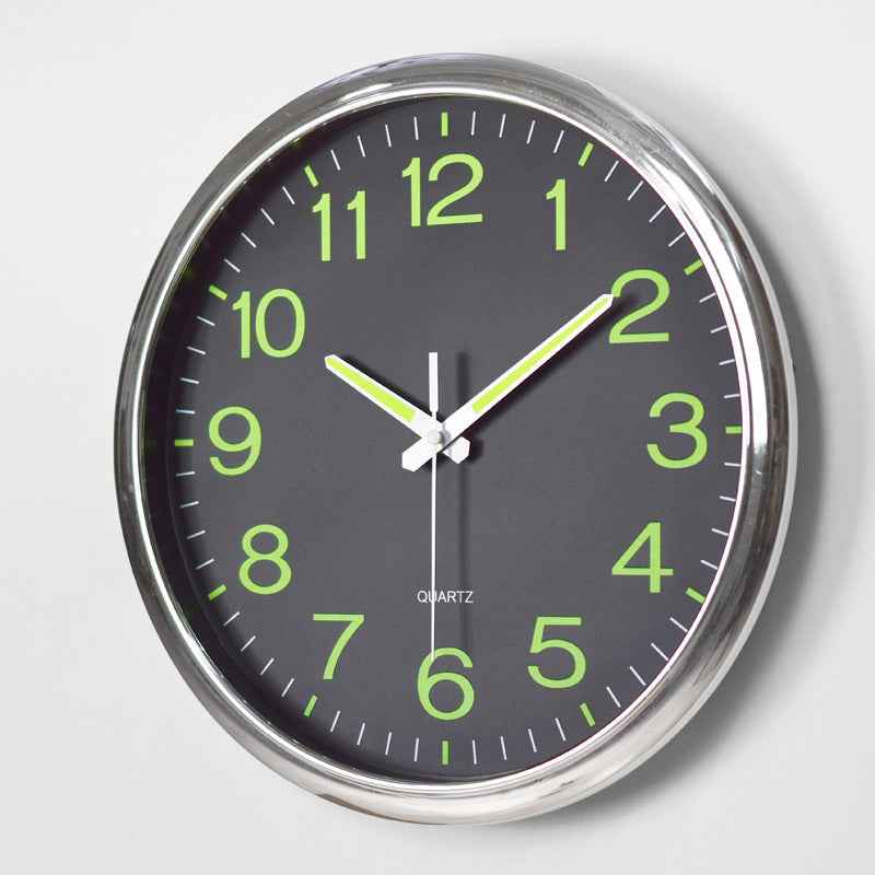 Large Modern Backlit Wall Clock | Silent Quartz with Elegant Design 1