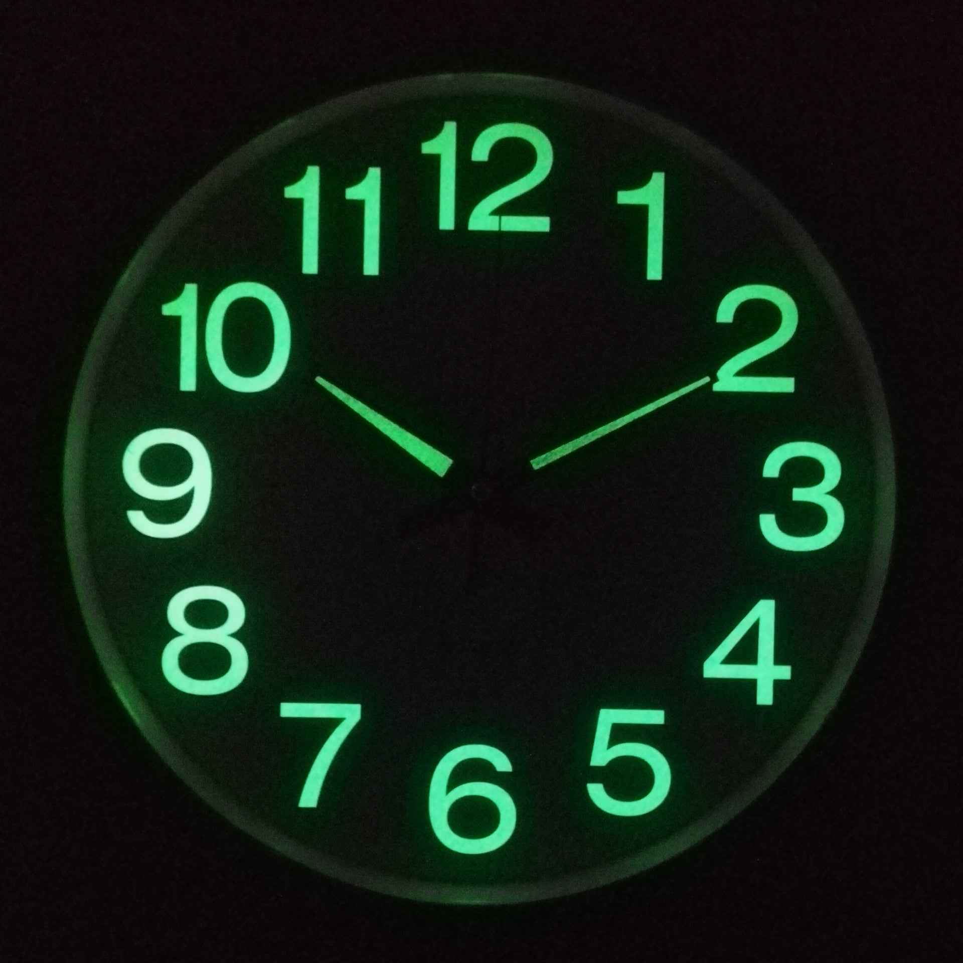 Large Modern Backlit Wall Clock | Silent Quartz with Elegant Design 2
