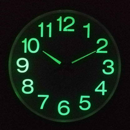 Large Modern Backlit Wall Clock | Silent Quartz with Elegant Design 2
