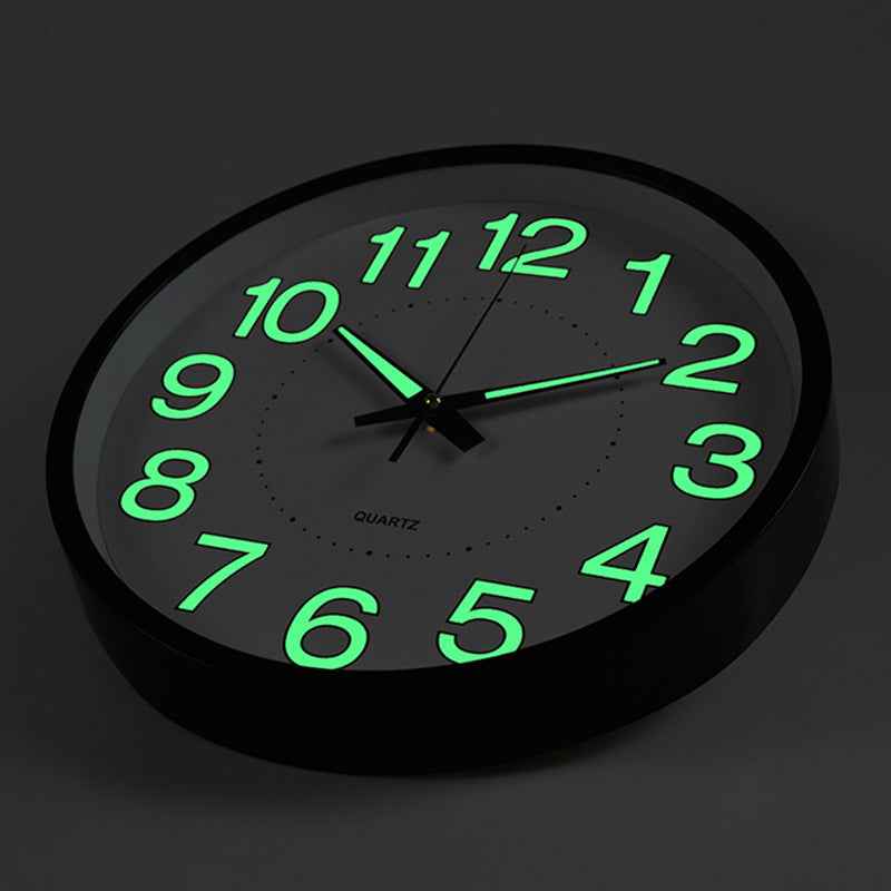 Large Modern Backlit Wall Clock | Silent Quartz with Elegant Design 3