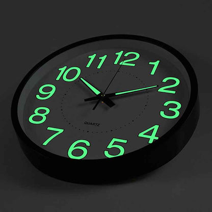 Large Modern Backlit Wall Clock | Silent Quartz with Elegant Design 3
