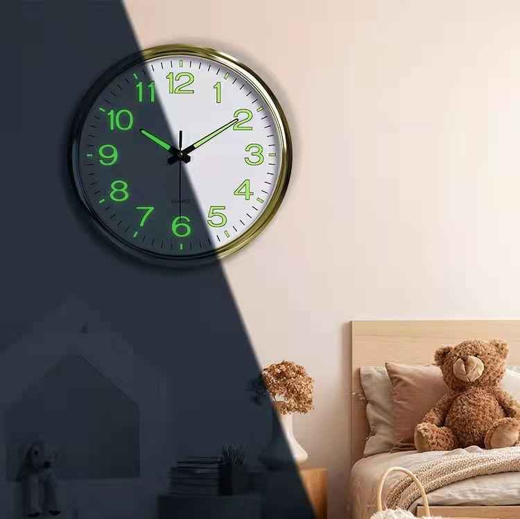 Large Modern Backlit Wall Clock | Silent Quartz with Elegant Design 5