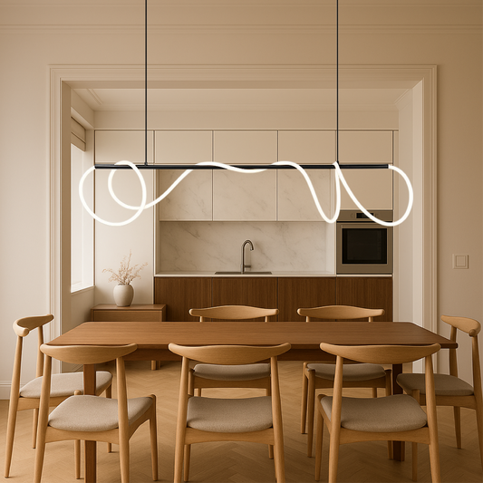 Linear Pendant Lamp | Modern Design for Kitchen and Dining Areas 0