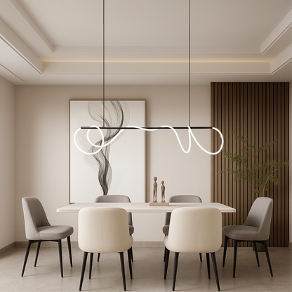 Linear Pendant Lamp | Modern Design for Kitchen and Dining Areas 2