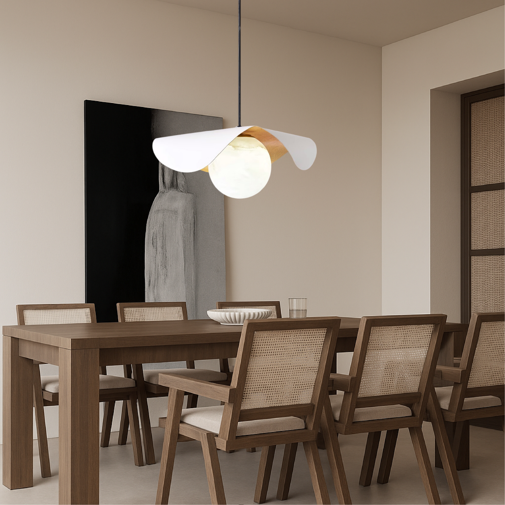 Marble Ball Pendant Light | Elegant Kitchen Pendant Lighting for Modern Spaces 3