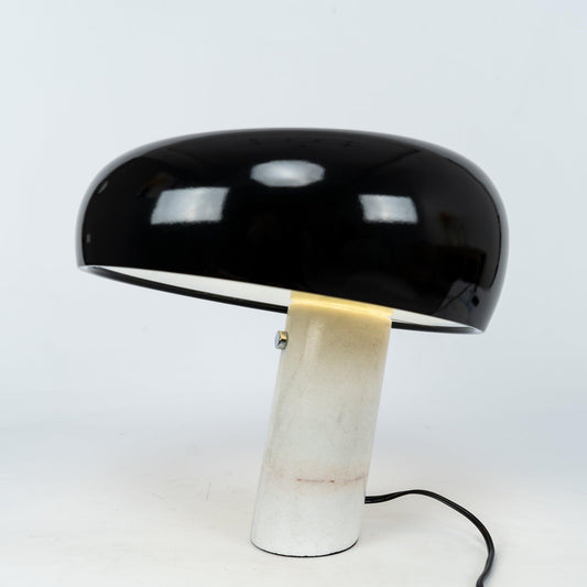 Marble Table Lamp | Elegant Carrara Base for Bedside or Desk 1