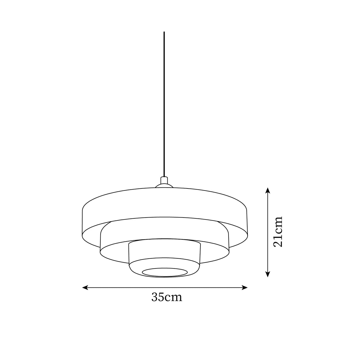Mid-Century Pendant Light | Bauhaus Inspired Orange Metal Fixture 7