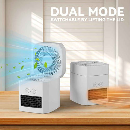 Mini Electric Heater | Portable Space Heater & Cooling Fan for All-Season Comfort 5