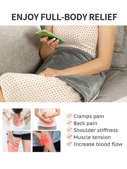 Mini Heated Blanket | Portable Comfort with Efficient Heating 3
