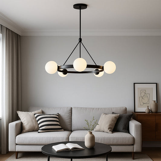 Minimalist Chandelier | Nordic 5-Head Design for Modern Interiors 0