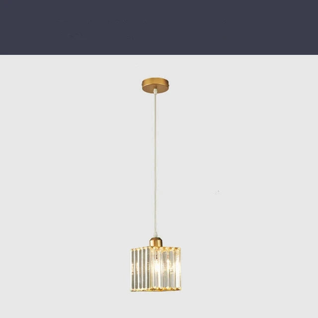Minimalist Pendant Lamp | Elegant K9 Crystal Design for Stunning Illumination 3