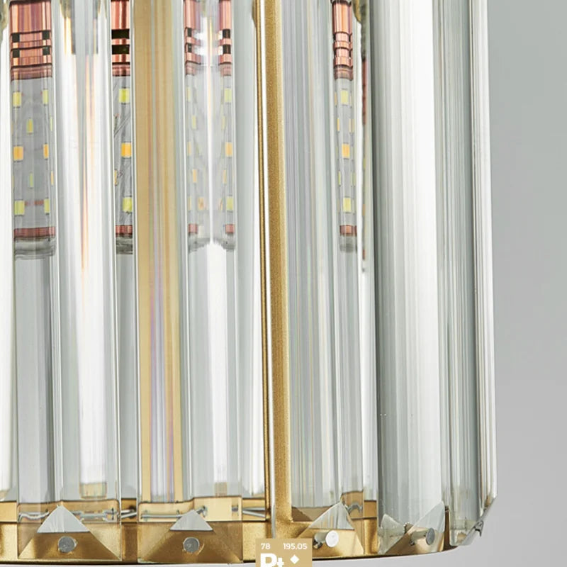 Minimalist Pendant Lamp | Elegant K9 Crystal Design for Stunning Illumination 6