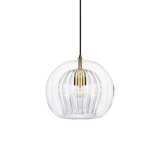 Minimalist Pendant Lamp | Sleek Glass Shade for Kitchen Lighting 0