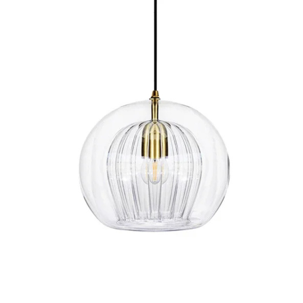 Minimalist Pendant Lamp | Sleek Glass Shade for Kitchen Lighting 10