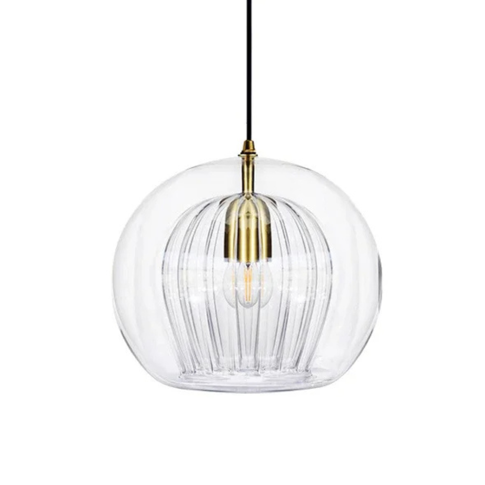 Minimalist Pendant Lamp | Sleek Glass Shade for Kitchen Lighting 14