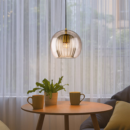 Minimalist Pendant Lamp | Sleek Glass Shade for Kitchen Lighting 1