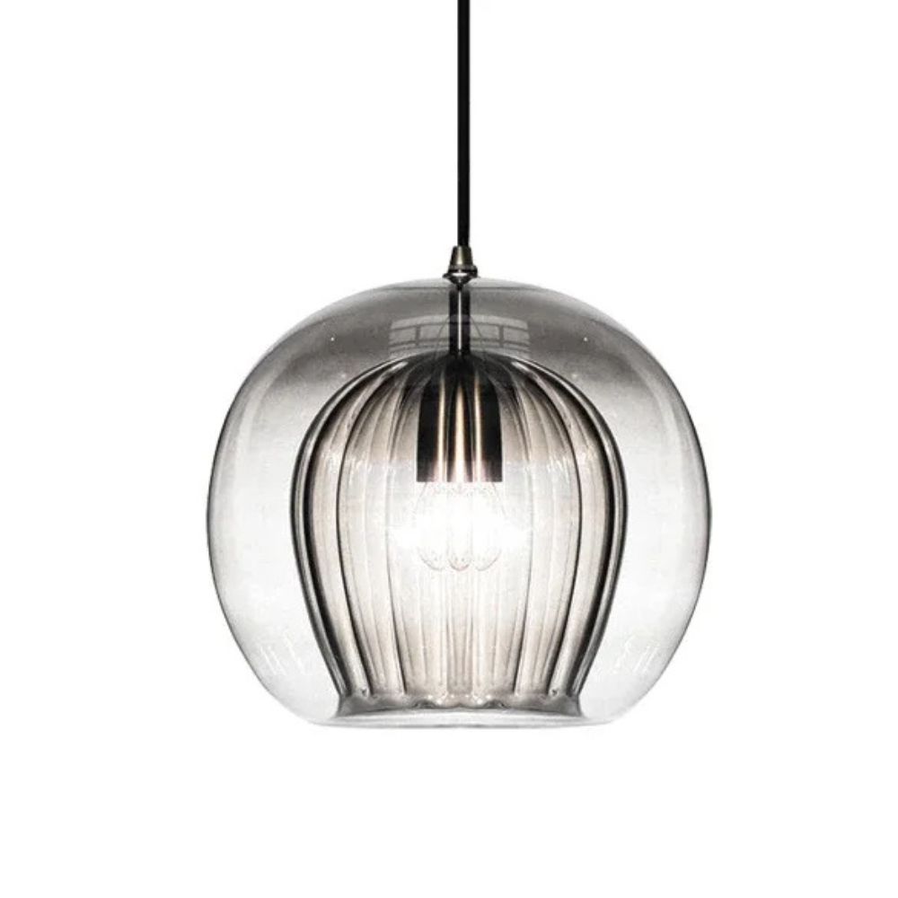 Minimalist Pendant Lamp | Sleek Glass Shade for Kitchen Lighting 9