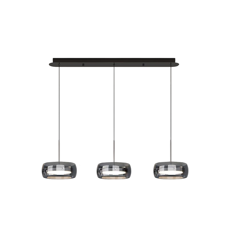 Minimalist Pendant Light | Elegant Iron and Glass Design for Kitchen and Modern Spaces 0