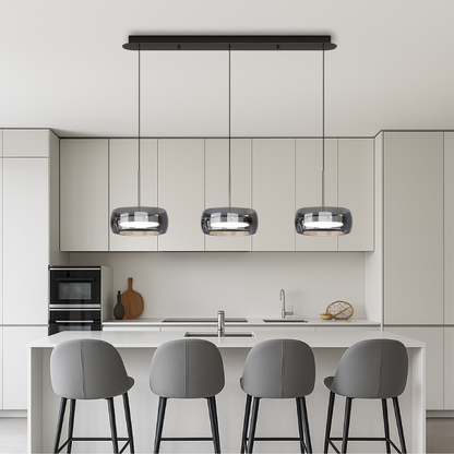 Minimalist Pendant Light | Elegant Iron and Glass Design for Kitchen and Modern Spaces 1