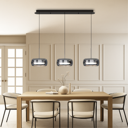 Minimalist Pendant Light | Elegant Iron and Glass Design for Kitchen and Modern Spaces 2