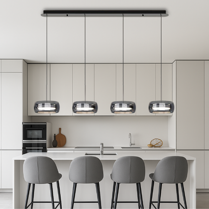 Minimalist Pendant Light | Elegant Iron and Glass Design for Kitchen and Modern Spaces 5