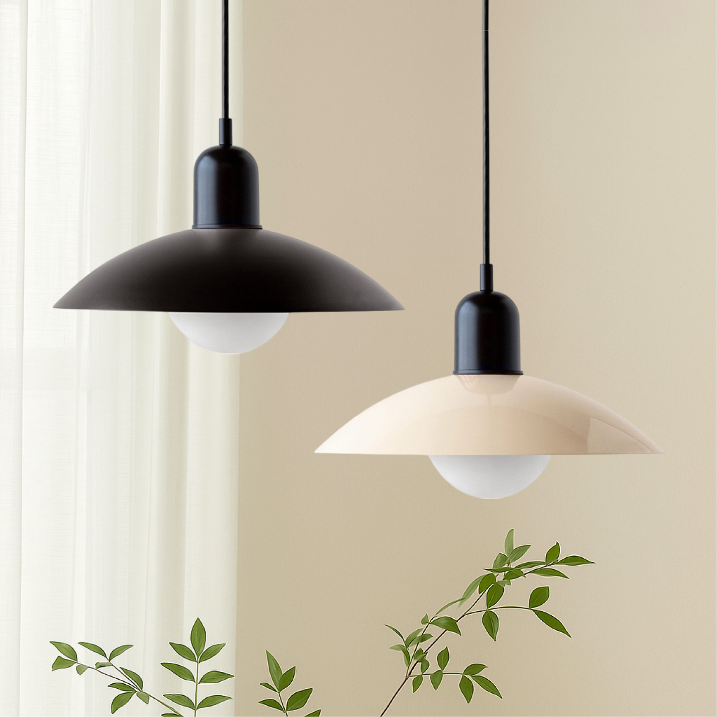 Minimalist Round Pendant Lamp | Soft Glow for Modern Spaces 1