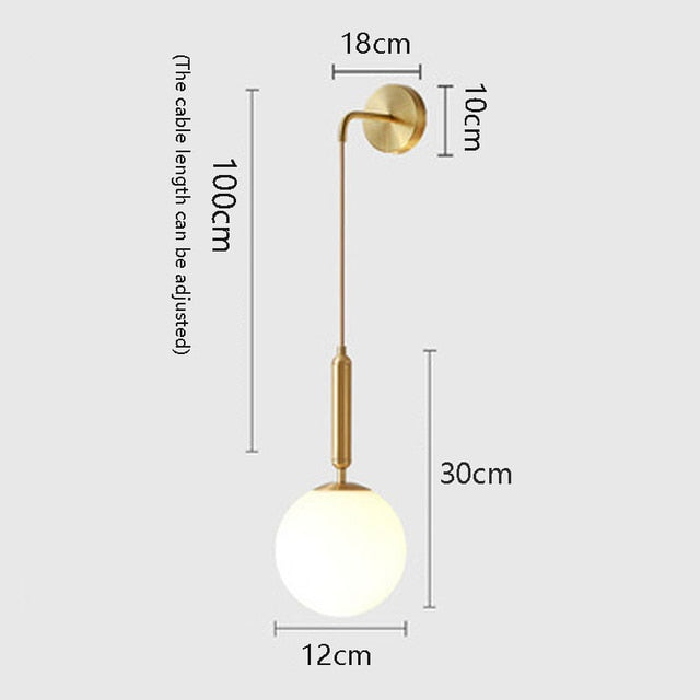 Minimalist Wall Lamp | Scandinavian Design with Adjustable Lighting 9