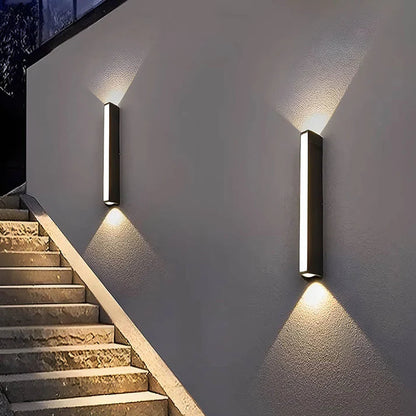 Modern 2-Way Outdoor Wall Lamp | Sleek Aluminum Design 1