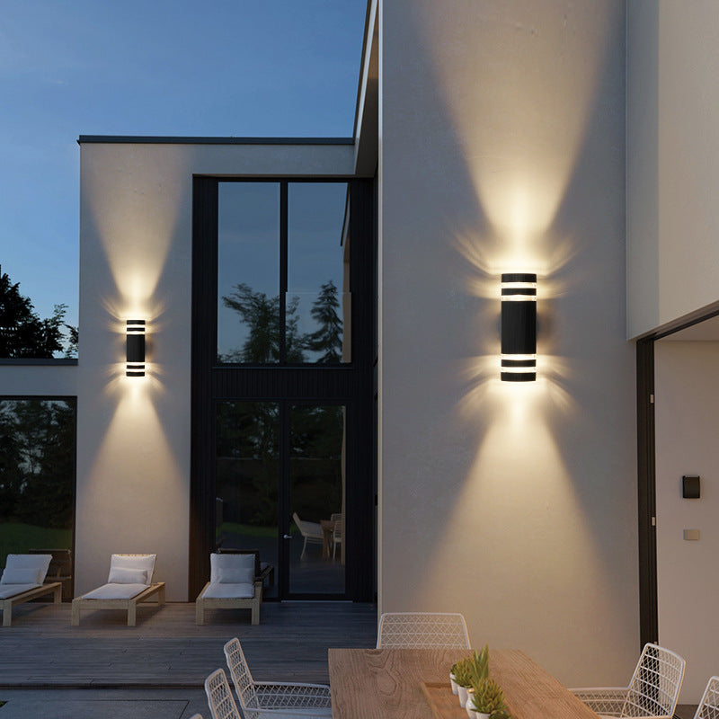 Modern 2-Way Outdoor Wall Lamp | Sleek Minimalist Design 1