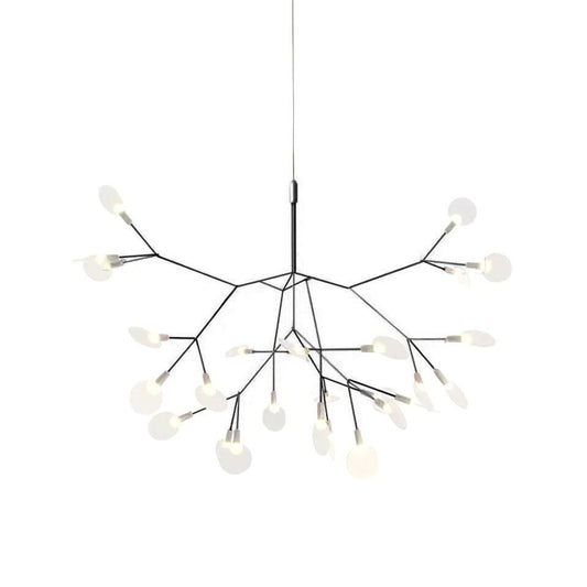 Modern Chandelier Light | Flower-Shaped Acrylic Design with Remote Control 1