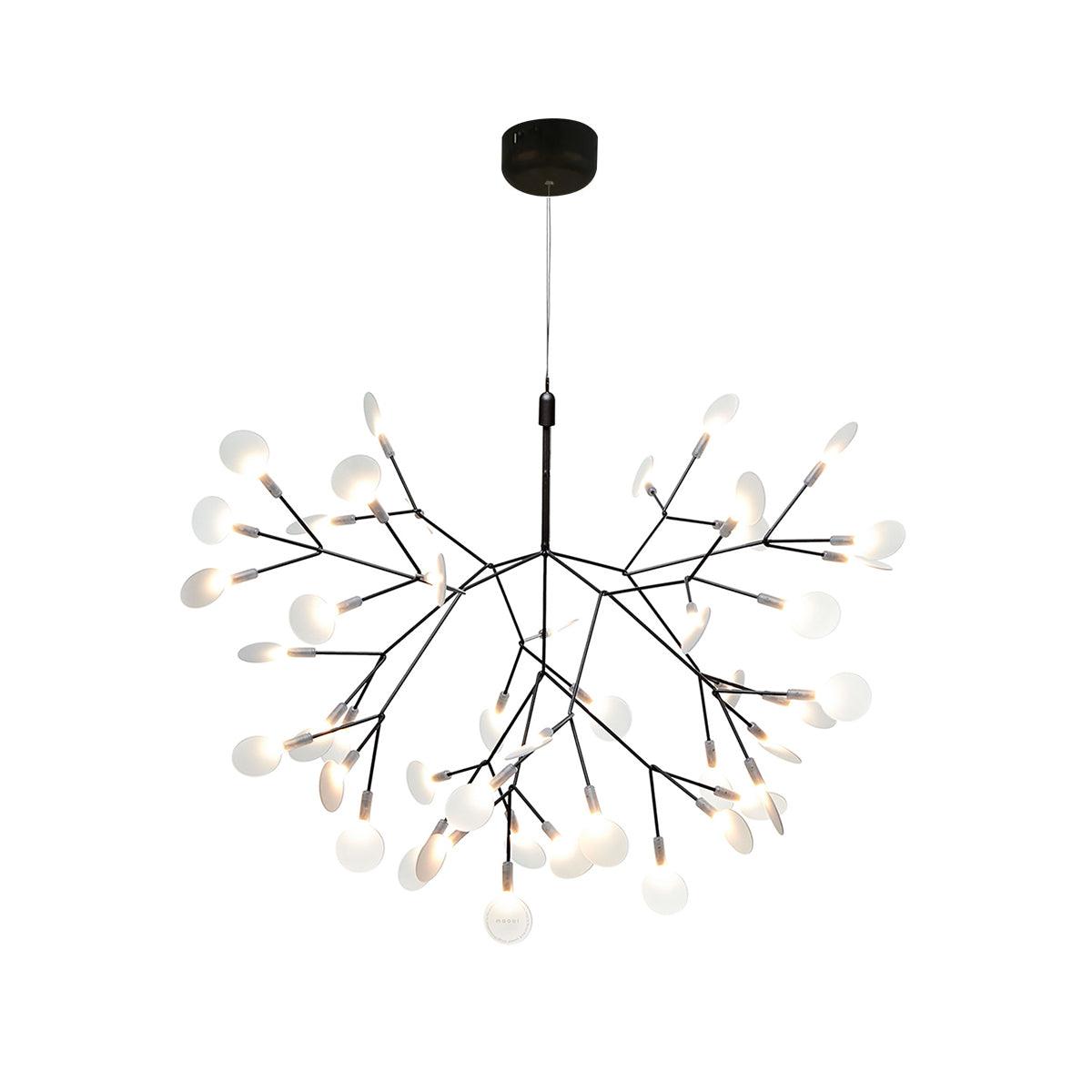Modern Chandelier Light | Flower-Shaped Acrylic Design with Remote Control 13