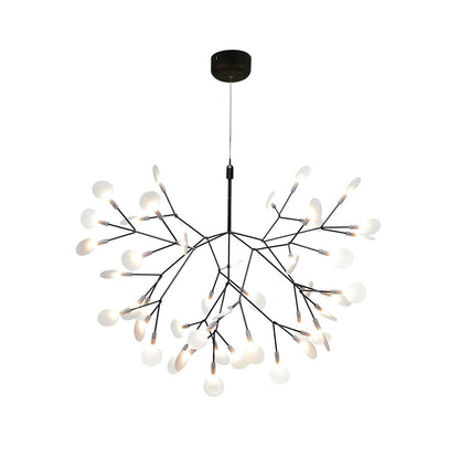 Modern Chandelier Light | Flower-Shaped Acrylic Design with Remote Control 13