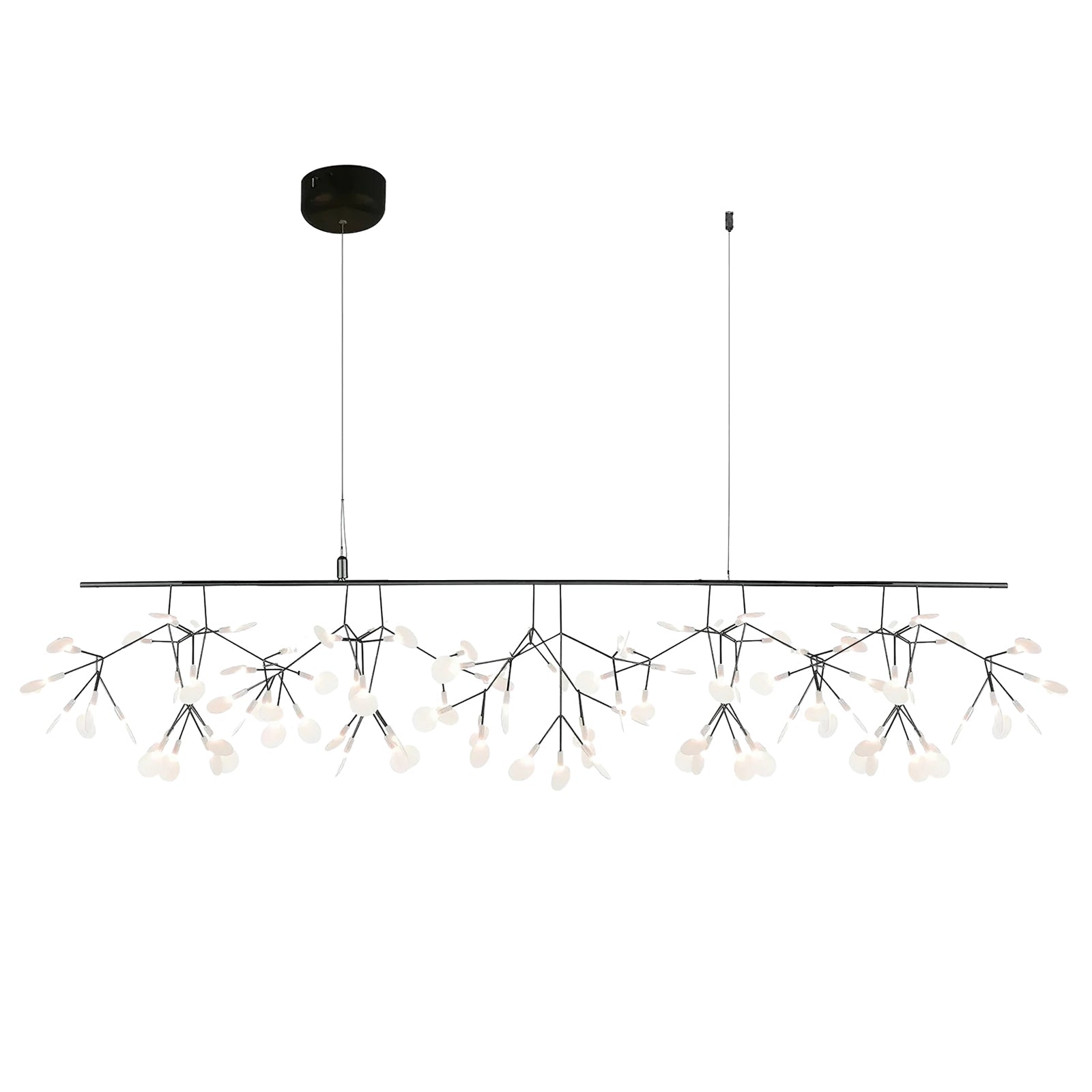 Modern Chandelier Light | Flower-Shaped Acrylic Design with Remote Control 14