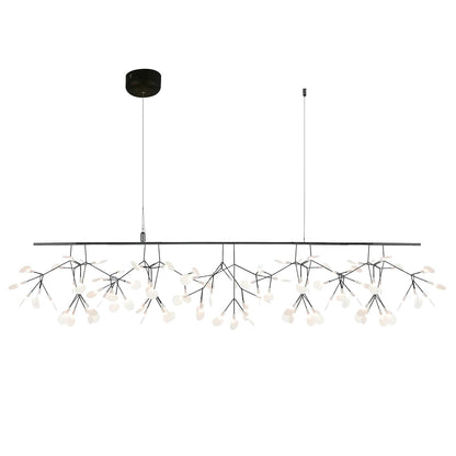 Modern Chandelier Light | Flower-Shaped Acrylic Design with Remote Control 14