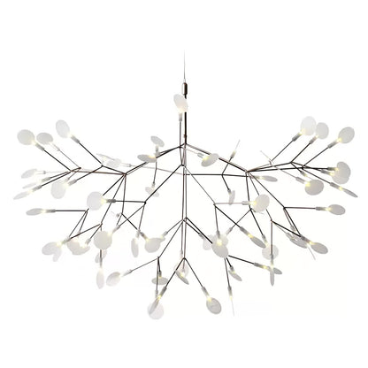 Modern Chandelier Light | Flower-Shaped Acrylic Design with Remote Control 10