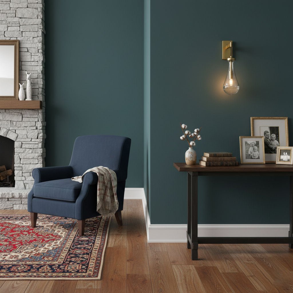 Modern Brass Wall Sconce | Elegant Design with Glass Drop 5