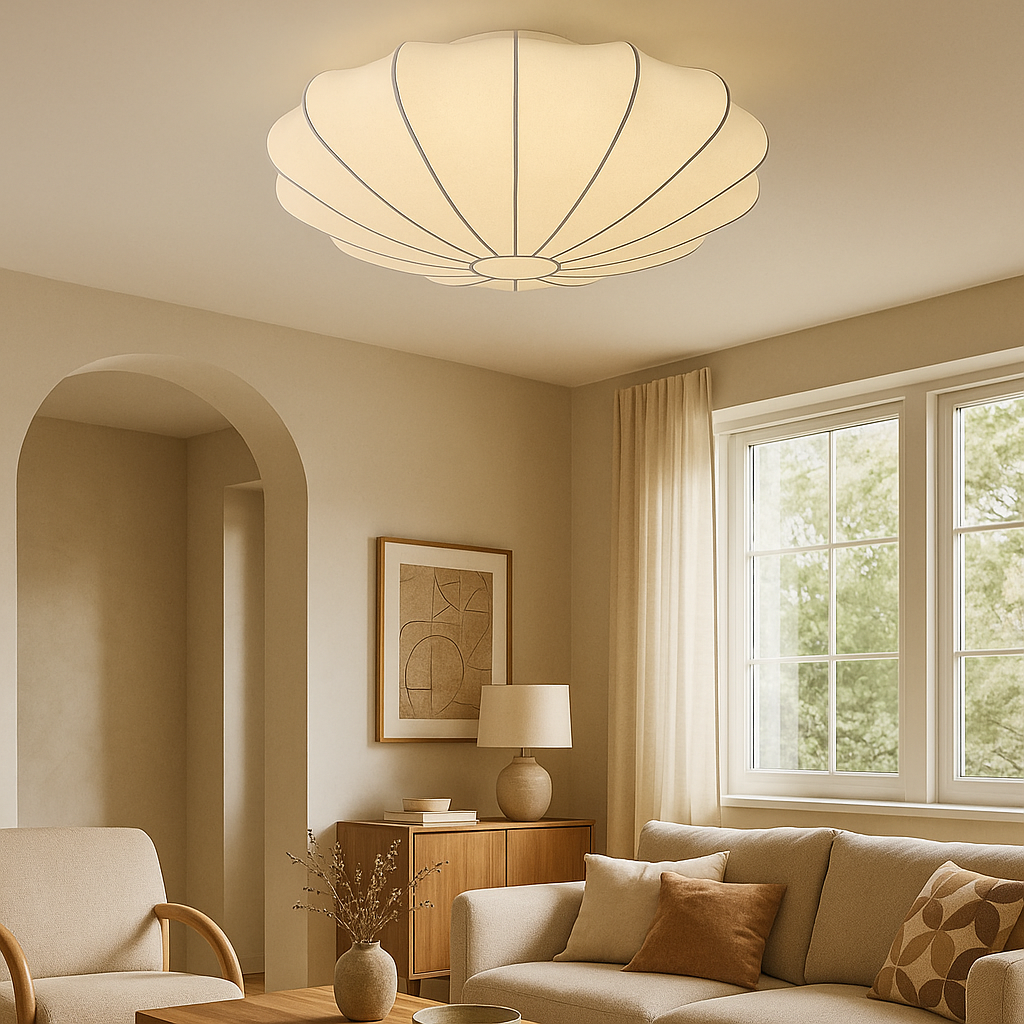 Modern Ceiling Lamp | Sculptural Design with Integrated LED Lighting 1