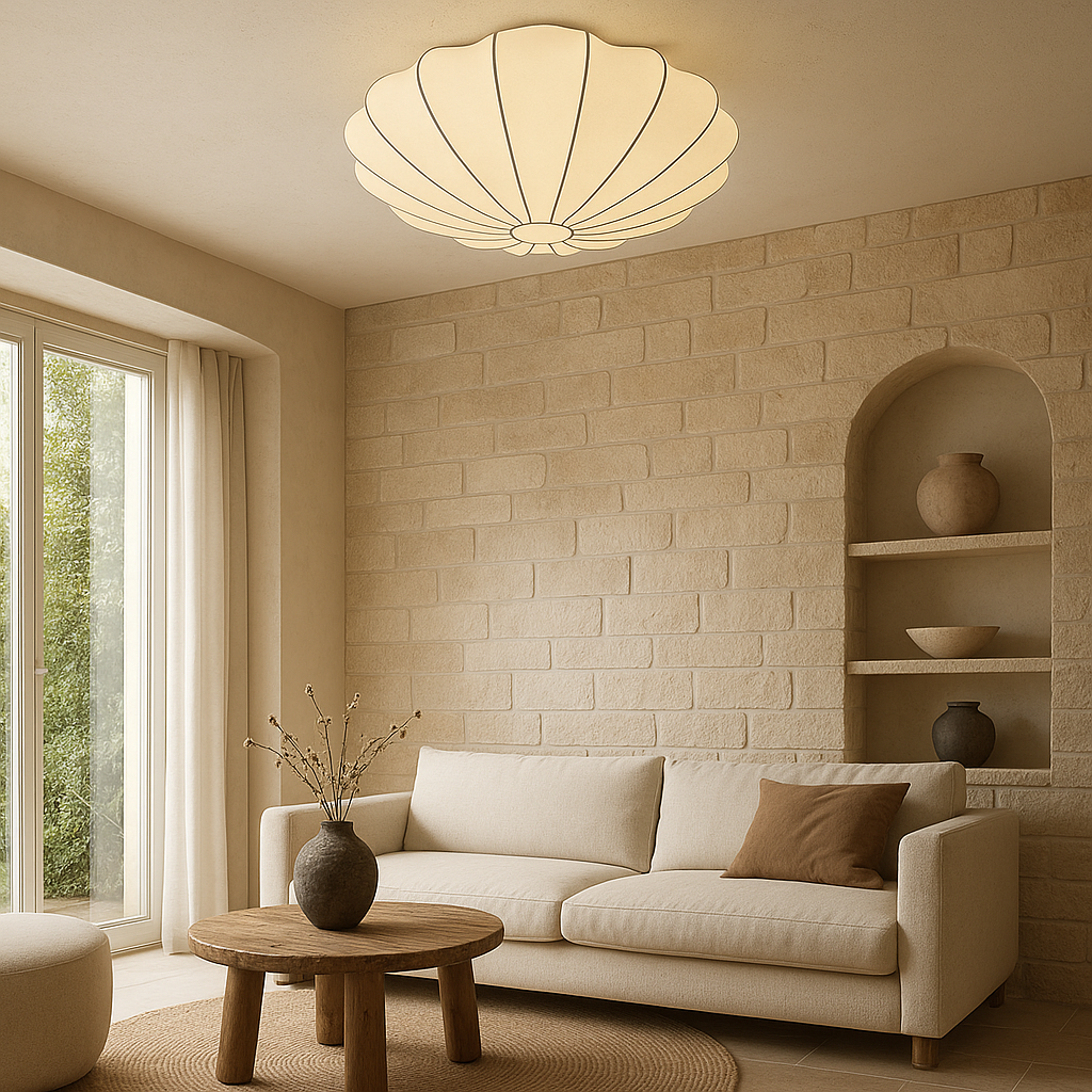 Modern Ceiling Lamp | Sculptural Design with Integrated LED Lighting 6