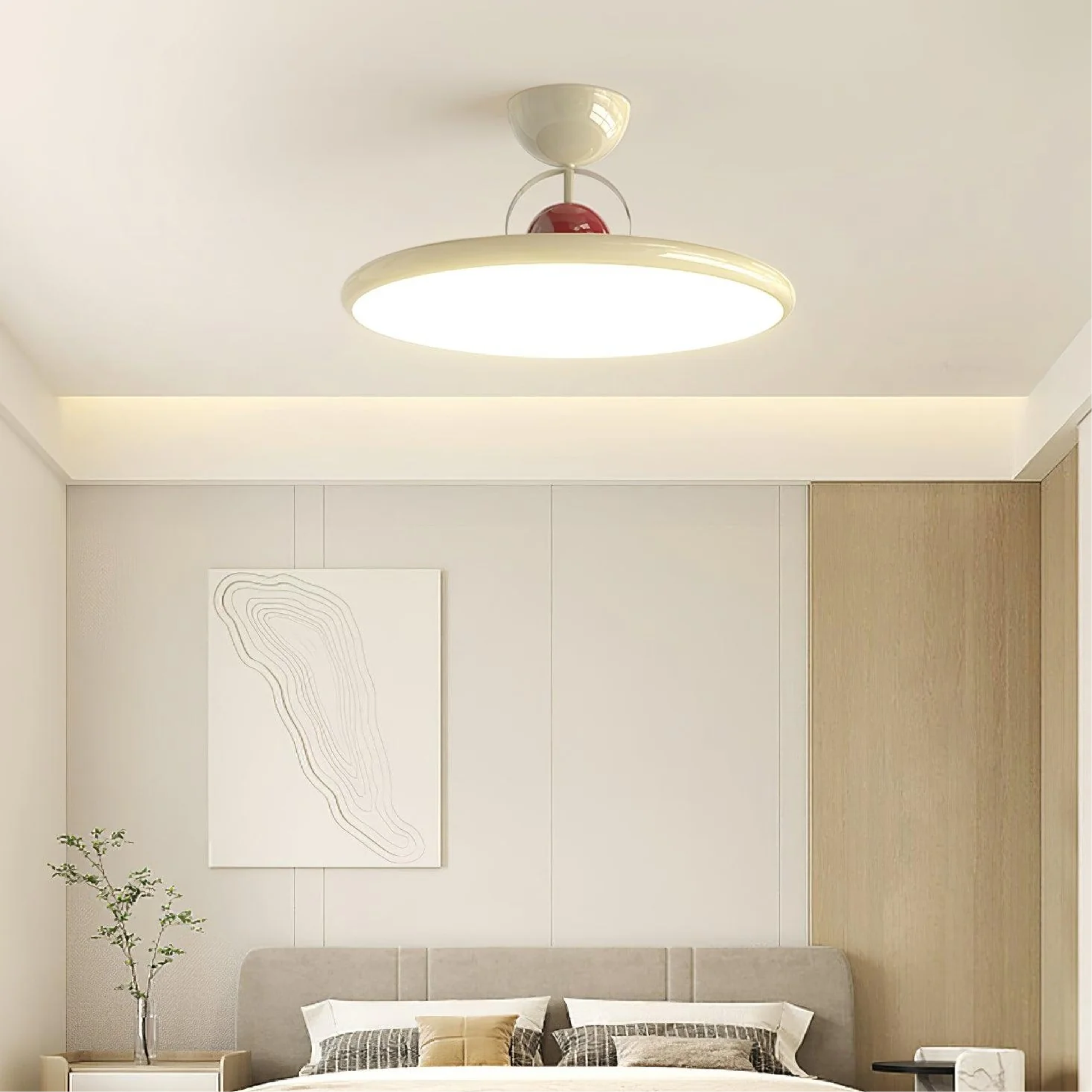 Modern Ceiling Light | Sculptural Design with Integrated LED 2