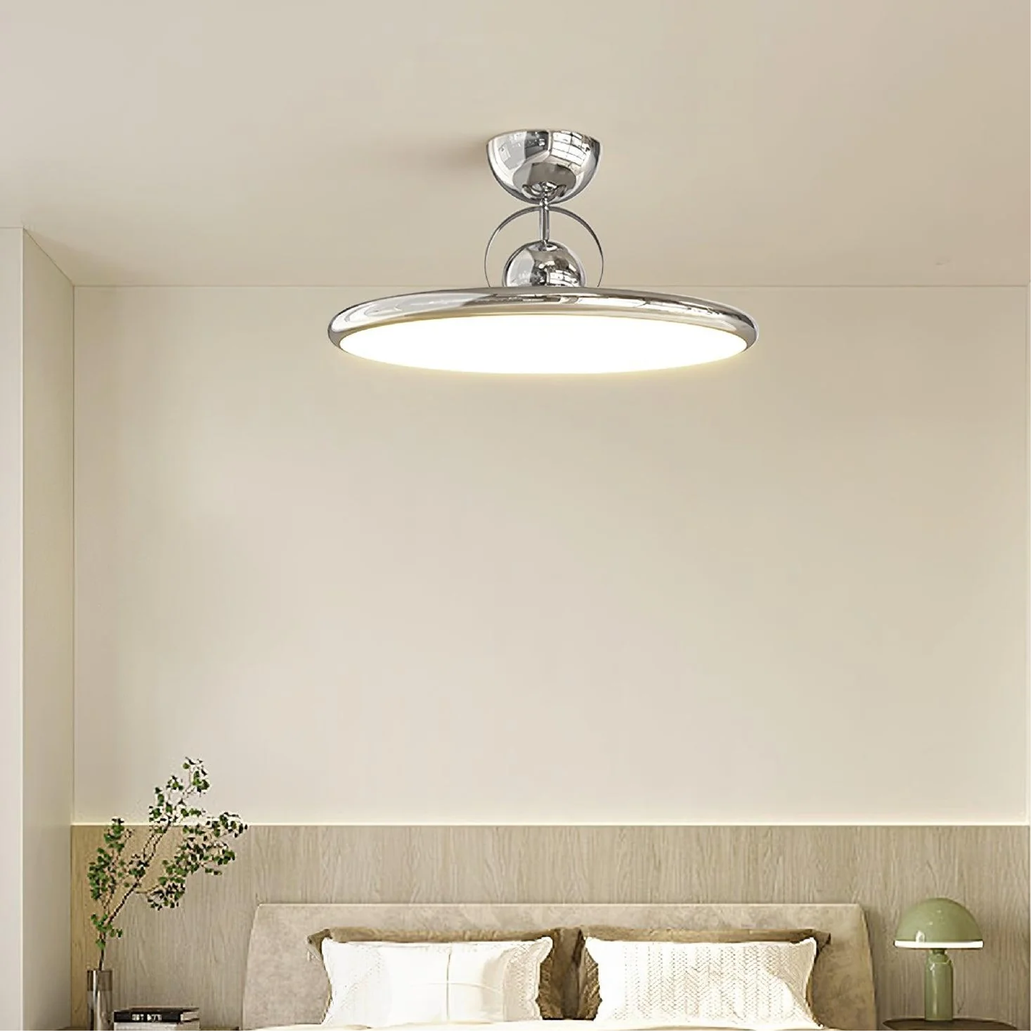 Modern Ceiling Light | Sculptural Design with Integrated LED 3