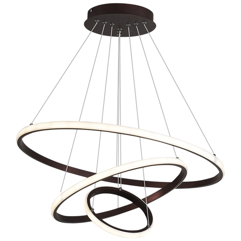 Modern Chandelier | 3-Layer Design with Soft LED Lighting for Dining Rooms 6