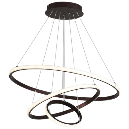 Modern Chandelier | 3-Layer Design with Soft LED Lighting for Dining Rooms 6