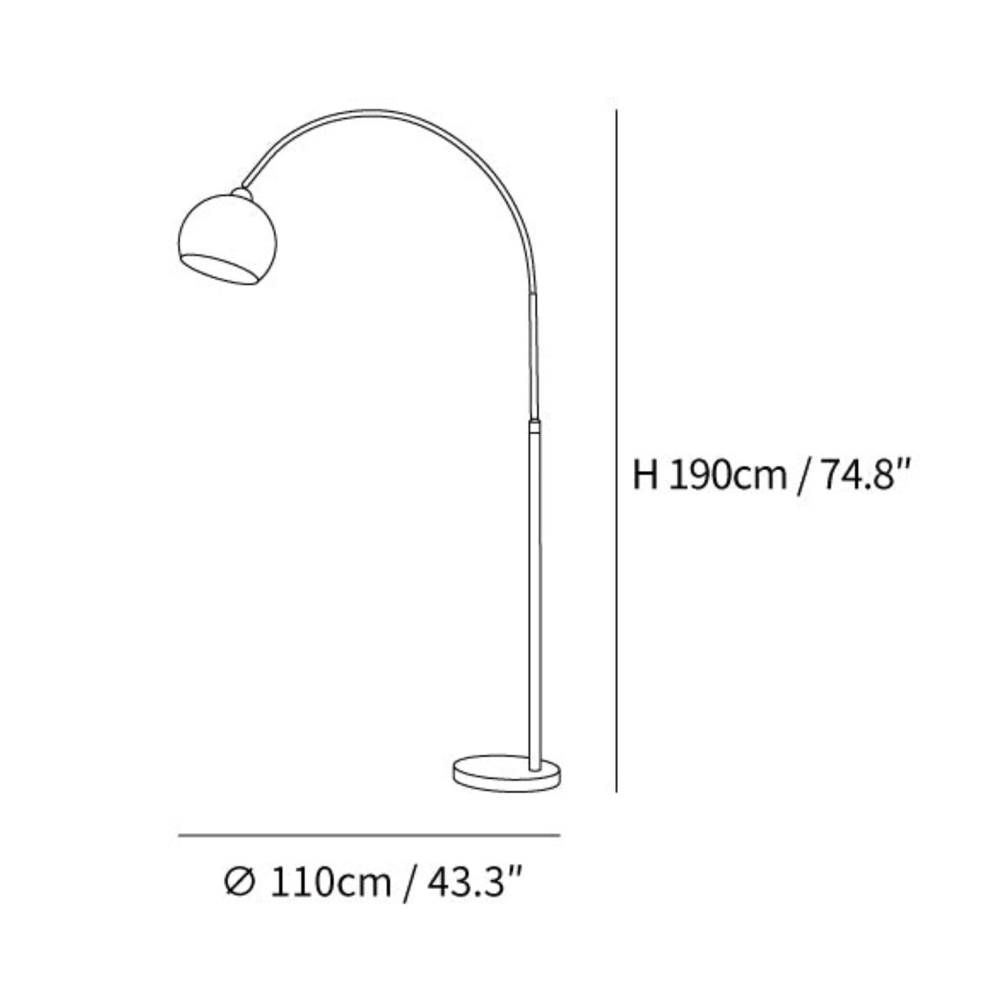 Modern Floor Lamp | Adjustable Shade and Telescopic Arm for Versatile Lighting 2