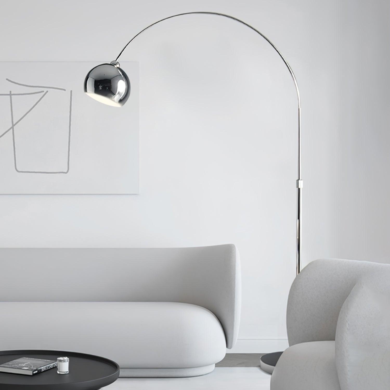 Modern Floor Lamp | Adjustable Shade and Telescopic Arm for Versatile Lighting 3