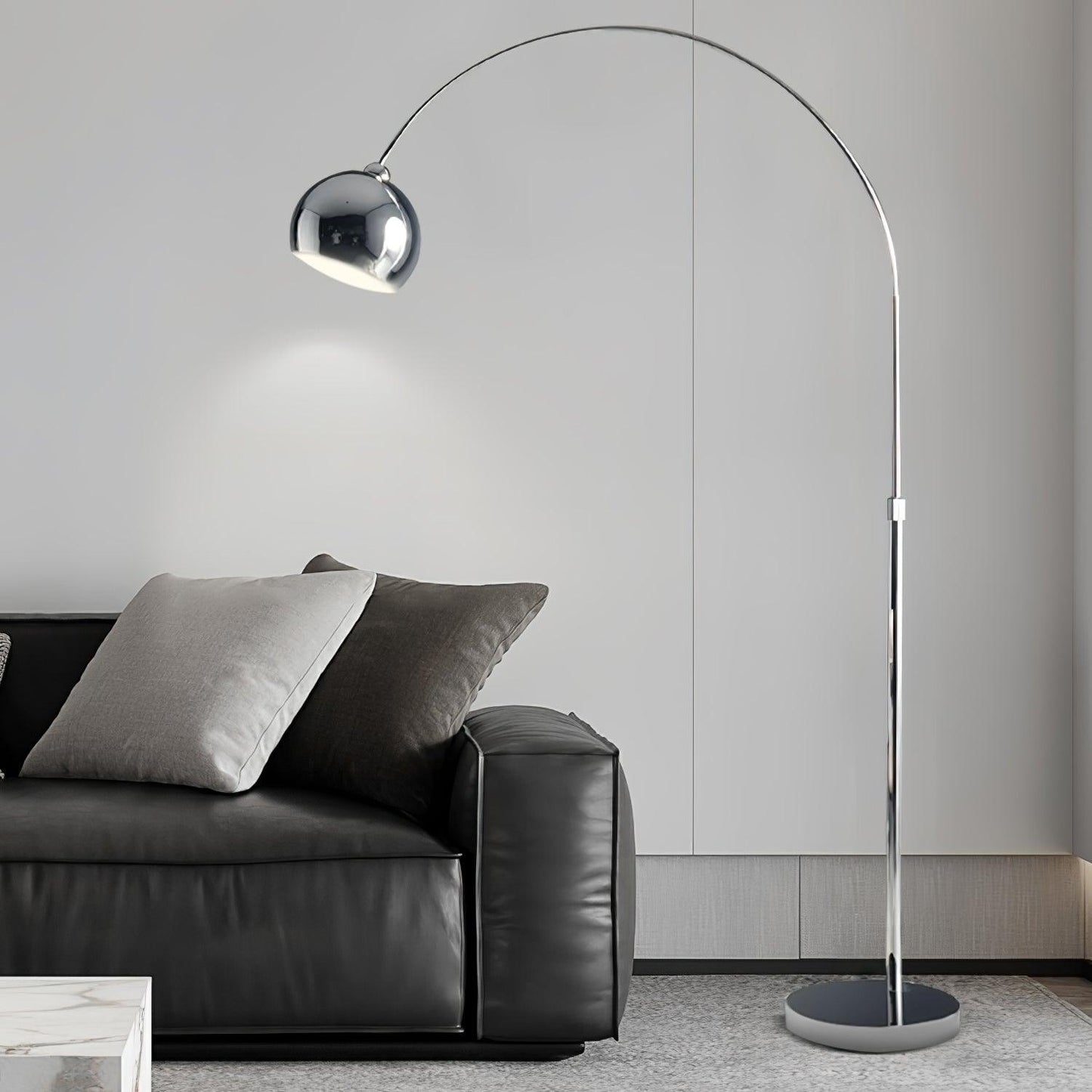 Modern Floor Lamp | Adjustable Shade and Telescopic Arm for Versatile Lighting 5