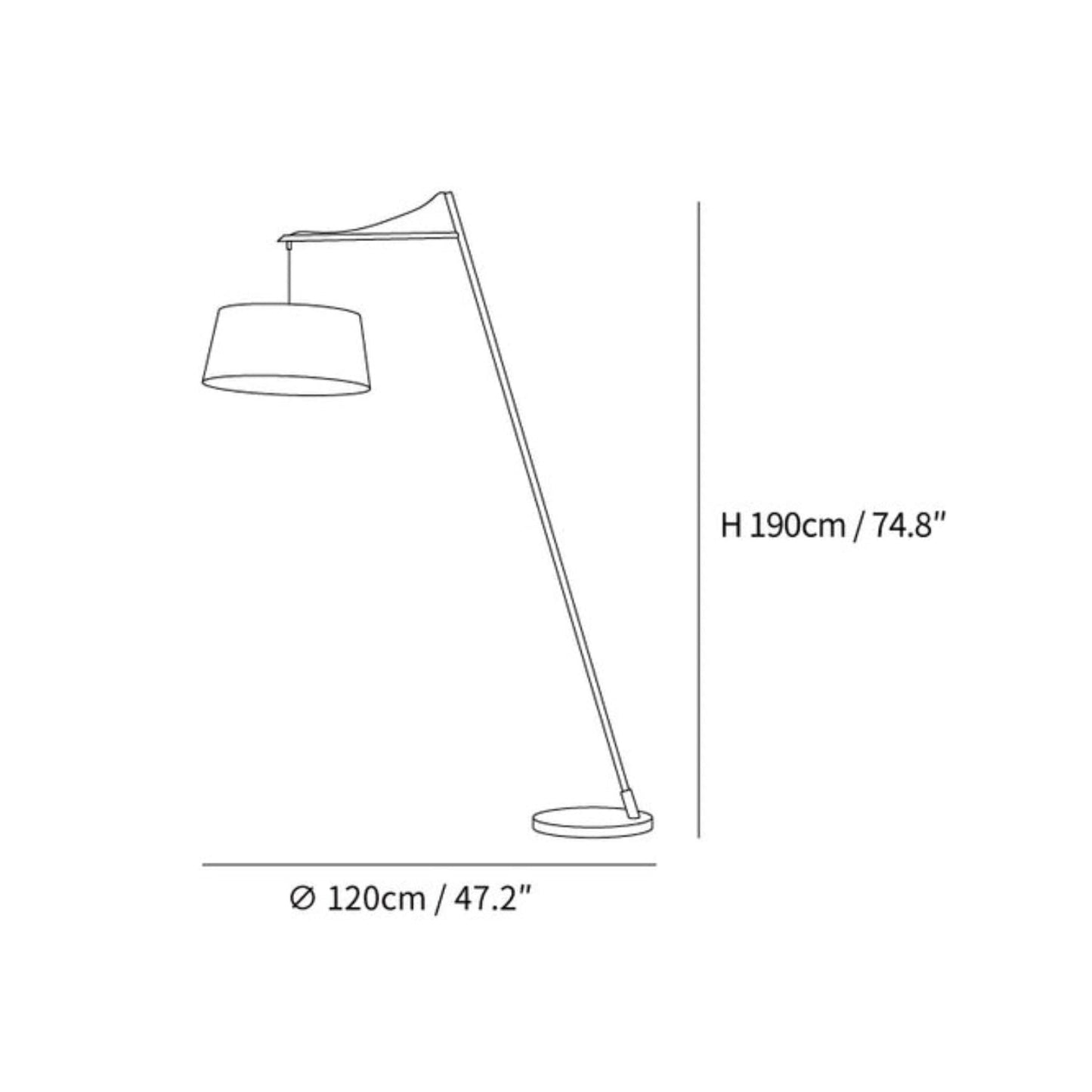Modern Floor Lamp | Adjustable Shade for Stylish Interiors 2